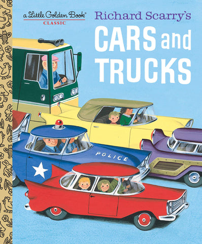 Richard Scarry's Cars and Trucks Little Golden Book
