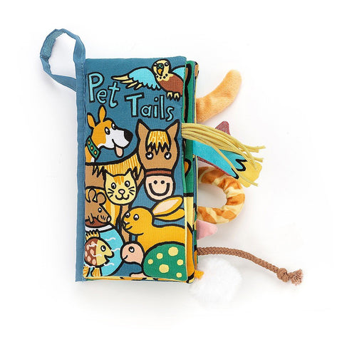 Jellycat Crinkle Book Pet Tails