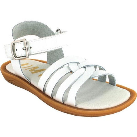 Umi Leather Sandals White