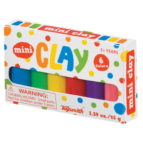Toysmith 6 Color Mini Clay Set