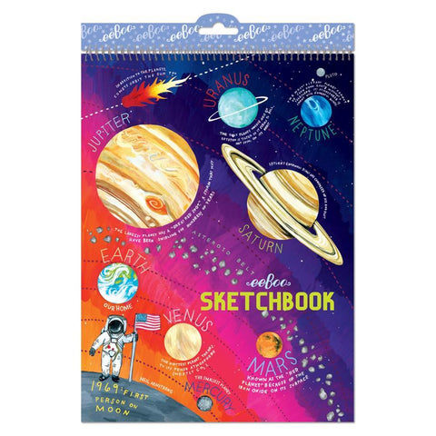 Eeboo Large Sketchbook Solar System