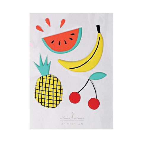 MeriMeri Sticker Sheet Puffy Fruit