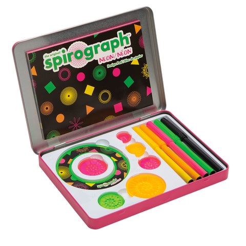 PlayMonster Spirograph Neon Tin