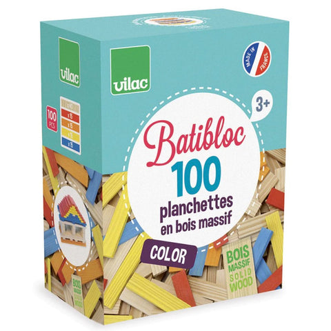 Vilac 100 Piece Wooden Construction Set