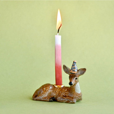 Camp Hollow Cake Topper Deer Laying Down