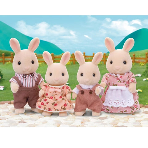 Calico Critters Milk Rabbit Family