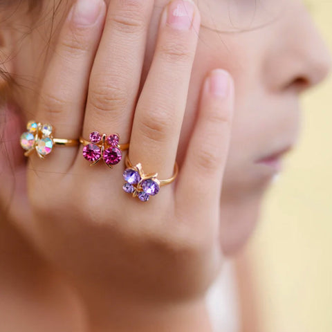 Great Pretenders Butterfly Gem Rings