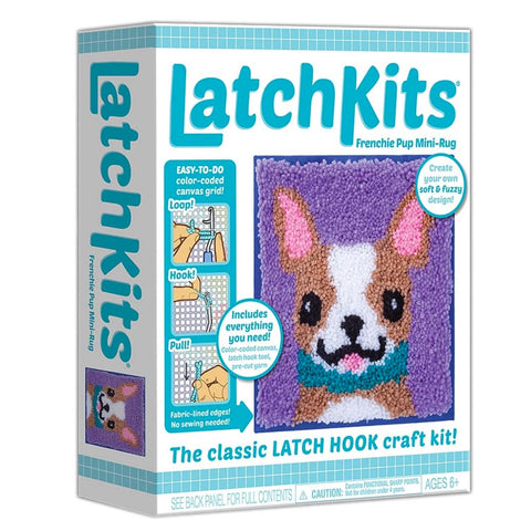 Latchkits Frenchie Pup Mini Rug