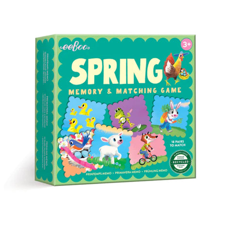 Eeboo Spring memory & Matching Game