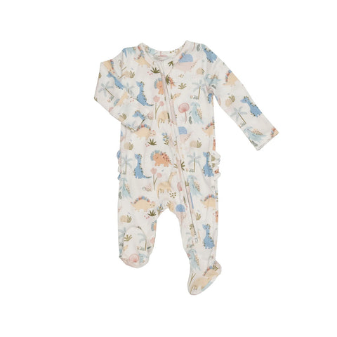 Angel Dear Soft Dinos Ruffle Footie