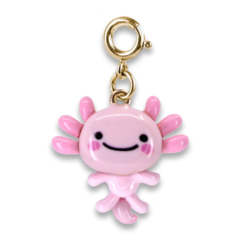 Charm It Gold Swivel Axolotl Charm