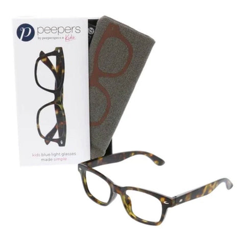Peepers Kids Blue Light Glasses - Tortoise Shell