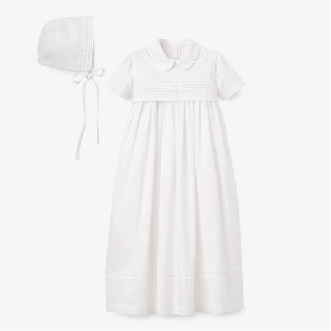 Elegant Baby Christening Gown - One Size