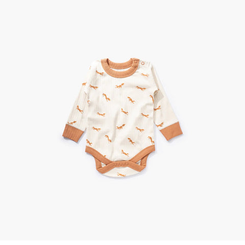 Sapling Long Sleeve Fox Bodysuit