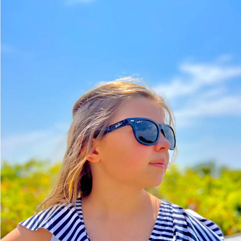 Wee Farers Polarized Sunglasses - Nantucket Navy