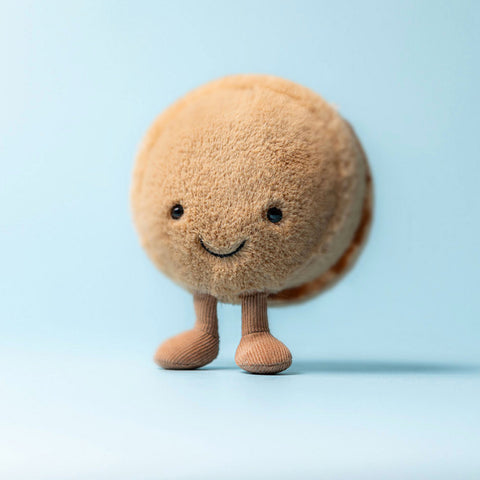 Jellycat Mona Macaron Chocolate Brown