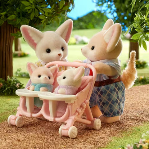 Calico Critters Fennec Fox Family