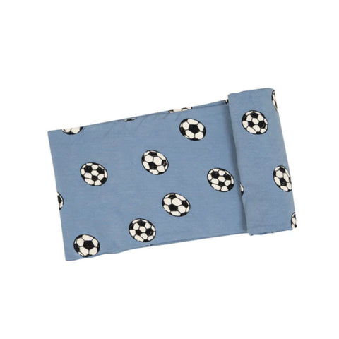Angel Dear Soccer Swaddle Blanket