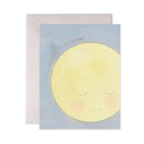 E Frances Card Welcome to the World