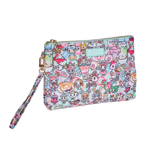 Tokidoki Sweet Cafe Gusset Zip Pouch Wristlet