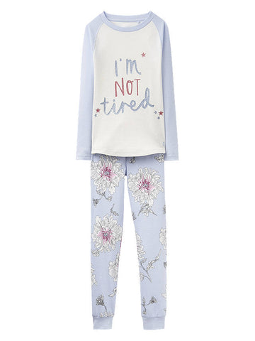 Joules 2pc Pajama Set I'm not Tired