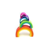 Dena Toys Rainbow Teether Set Large Neon