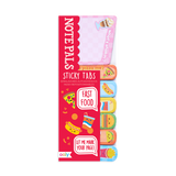 Ooly Note Pals Colorful Sticky Tabs - Fast Food