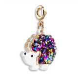 Charm It Gold Glitter Hedgehog