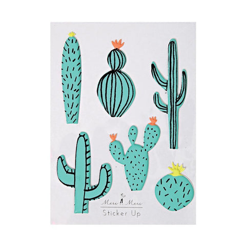 MeriMeri Sticker Sheet Puffy Cactus