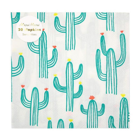 MeriMeri Paper Napkins Cactus