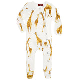 MilkBarn Bamboo Footie Giraffe