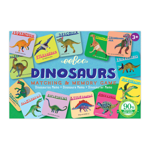 Eeboo Dinosaurs Matching Game