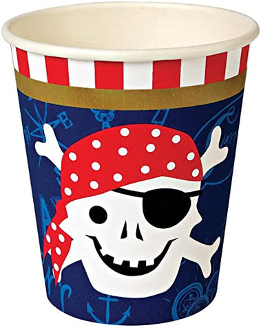 MeriMeri Paper Cups Pirate Set of 12