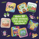 Klutz Make Your Own Glow-In-The-Dark Puffy Stickers Book & Activity Kit