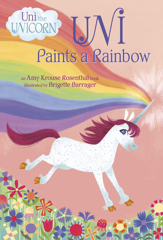 Uni Paints a Rainbow Board Book