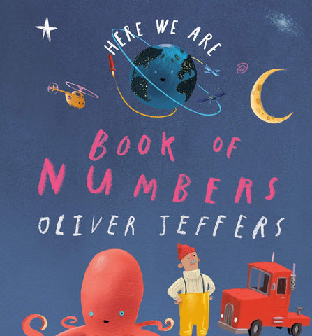Here We Are Book of Numbers Board Book