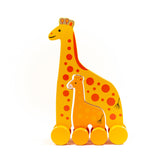 Jack Rabbit Roly Poly Push Toys Set - Giraffe