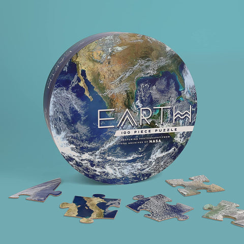 Earth 100 Piece Round Puzzle