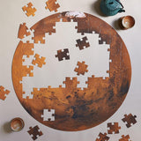 Mars 100 Piece Round Puzzle