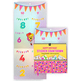 Pipsticks Happy Birthday Sticker Countdown