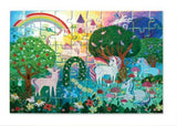 Crocodile Creek Foil Puzzle Sparkling Unicorn 60 Pieces