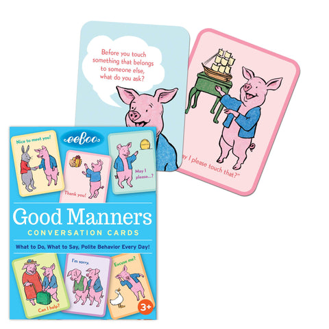 Eeboo Flash Cards Good Manners