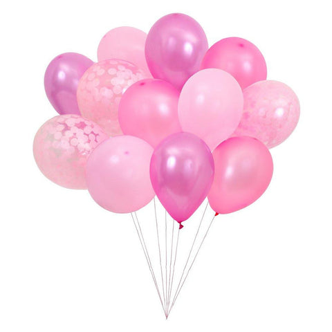 MeriMeri 12 Beautiful Balloons - Pink