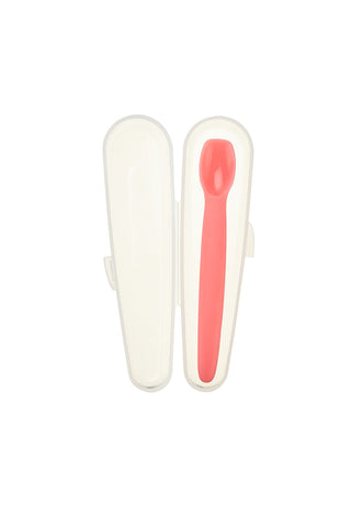 Innobaby Silicone Travel Spoon Pink