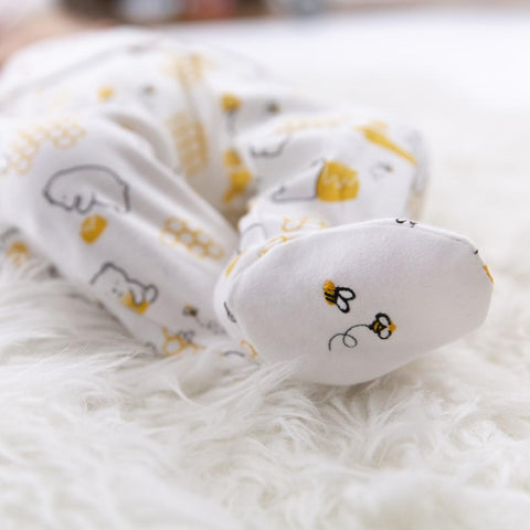Magnetic Me Footie Honey Bee Mine Bears