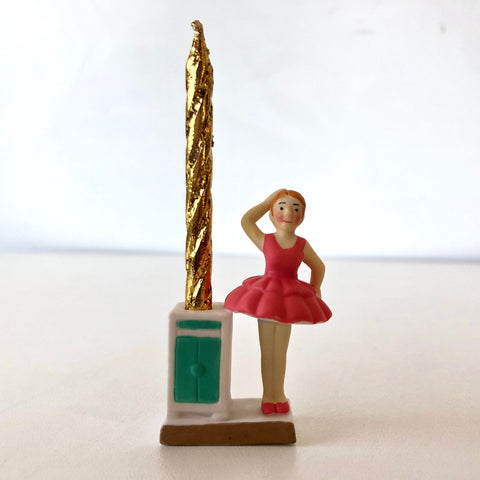 Glitterville Circus Ceramic Candle Holder Misc.