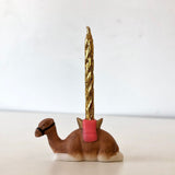 Glitterville Circus Ceramic Candle Holder Misc.