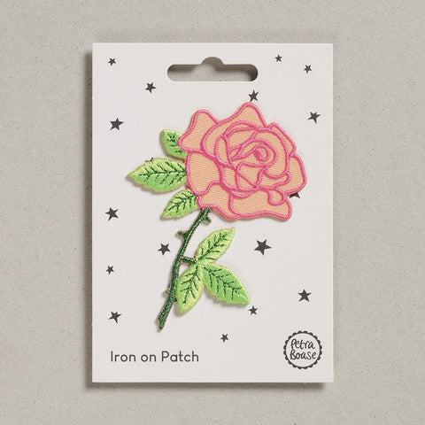 Petra Boase Iron On Patch - Rose