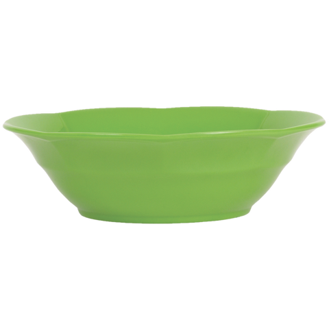 Rice Melamine Soup Bowl in Apple Green