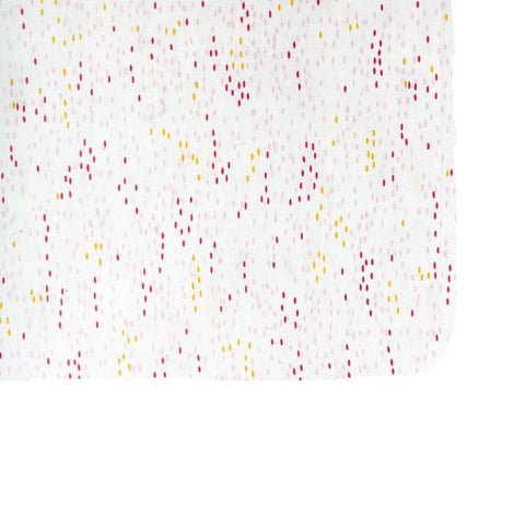 Petit Pehr Fitted Crib Sheet Pink Dots